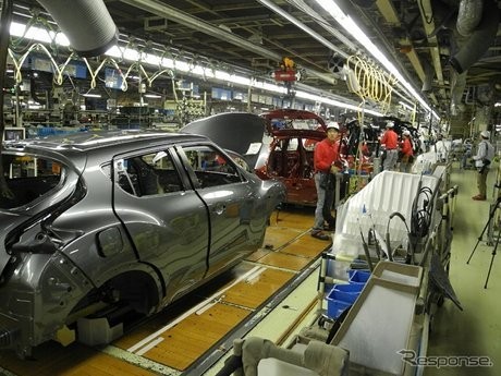 Produksi Nissan di Pabrik Jepang Hanya 50%