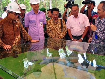 Pembangunan Bendungan Gondang Dimulai