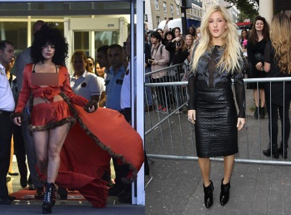 Lady Gaga Pamer Bra di Istanbul, Ellie Goulding Cantik Serba Hitam