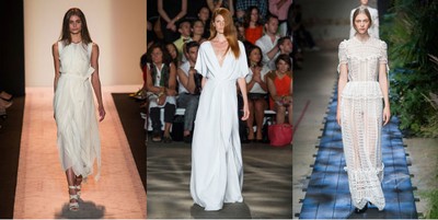 Foto: Inspirasi Gaun Pengantin dari New York dan London Fashion Week