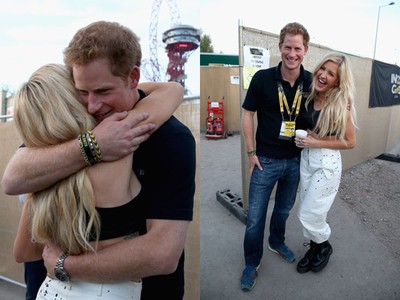 Pangeran Harry Peluk-peluk Ellie Goulding