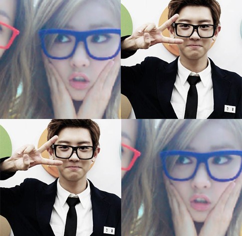 Cie Chanyeol  EXO dan  Nana After School Pakai 