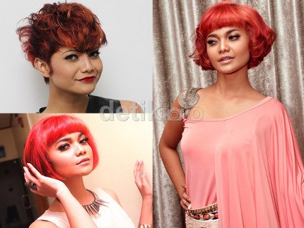 Gonta-ganti Gaya Rambut, Citra Skolastika Masih Labil