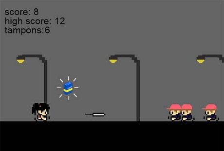 Ubah Stigma tentang Datang Bulan, Dua Remaja Bikin Game Lempar Pembalut