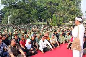 Dihapus SBY, Hansip di Purwakarta Ganti Nama Jadi Badega Lembur