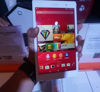 Xperia Z3 Tablet: Tipis dan Bisa Diajak Berendam