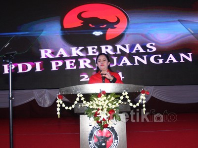 Puan Cek Persiapan Rakernas PDIP