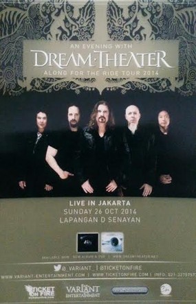 Konser Lagi di Jakarta, Dream Theater Siap Tampil 3 Jam Penuh