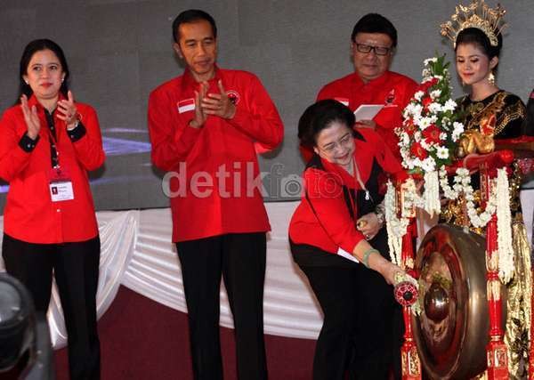 Rakernas PDIP Usulkan Nama Trisakti untuk Kabinet Jokowi-JK