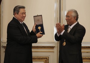 Penghormatan Portugal untuk Presiden SBY