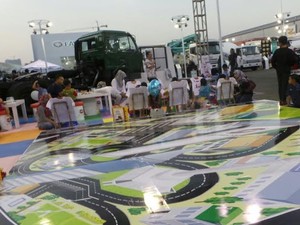 Asyik! Anak-anak Bisa Bermain dan Mewarnai di Kids Corner Truk
