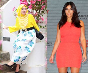 Berharap Ketemu Kim Kardashian, Dian Pelangi Ingin Berikan Scarf Miliknya