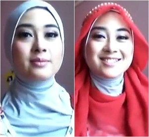 Tutorial Hijab Tampil Menarik Perhatian Hanya dengan 1 Jarum Pentul
