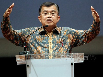 JK Hadiri Diskusi Mengatasi Kemiskinan dan Ketimpangan