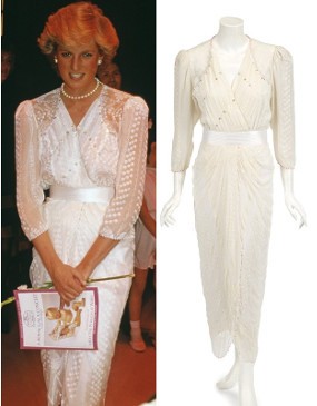 Gaun Milik Mendiang Putri Diana Kembali Dilelang