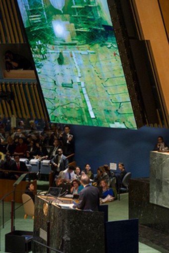 Buka Sidang MU PBB, Sekjen PBB Resmikan Assembly Hall Baru