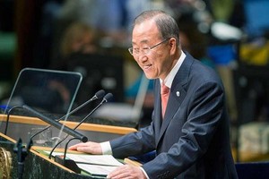 Sekjen PBB Soroti Ebola, ISIS dan Perubahan Iklim