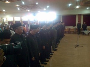 Ridwan Kamil Lantik 17 Kepala Dinas Baru