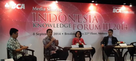 Jelang Indonesia Knowledge Forum III, BCA Gelar Media Sharing