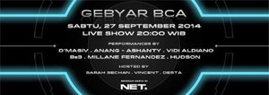Nuansa Futuristic di Gebyar BCA Sabtu, 27 September 2014