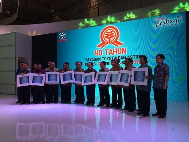 Toyota Kirim 40 Mesin ke SMK