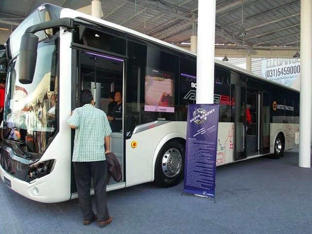 Wah, Bus Mewah Ini Sudah Diproduksi di Indonesia