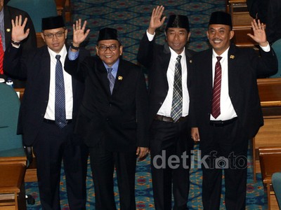 Pimpinan DPRD DKI Jakarta Dilantik