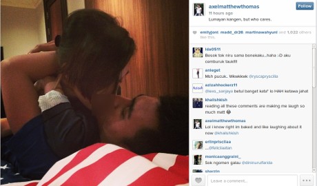 Jeremy Thomas Dukung Anaknya Bersikap Romantis ke Sang Kekasih