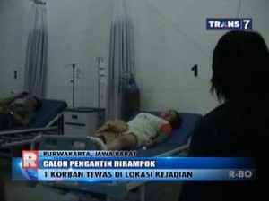 Calon Pengantin Dirampok, Satu Korban Tewas