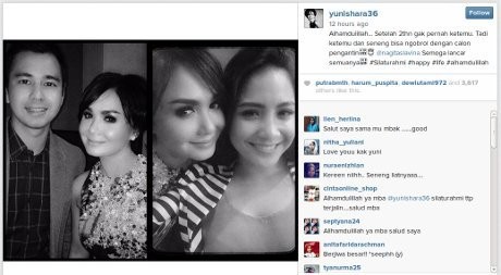 Pertemuan Raffi dengan Yuni Shara Tepis Kabar Renggang Pasca Putus