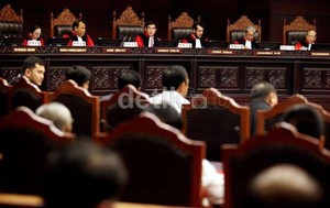 MK Juga Tolak Kedudukan Hukum PDIP dalam Putusan UU MD3