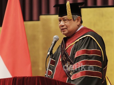 SBY Terima Dr HC dari Jepang