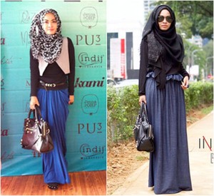 Hijab Style: Gaya Stylish Ala Indira Putri, Desainer Favorit Blogger AS