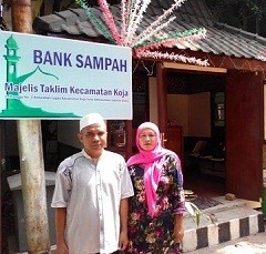 Bank Sampah Majelis Taklim di Koja Jadi yang Pertama di Indonesia