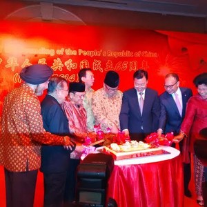 JK, Habibie dan Ahok Hadiri Peringatan HUT China di Jakarta
