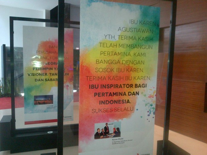 Resign dari Pertamina, Karen Perpisahan Dengan Seluruh Karyawan