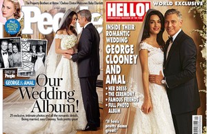 Ini Dia Foto Pernikahan George Clooney dan Amal Alamuddin