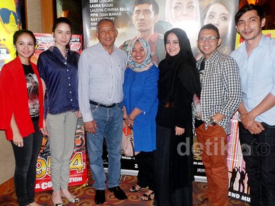 Suasana Premiere Film Haji Backpacker di Yogyakarta