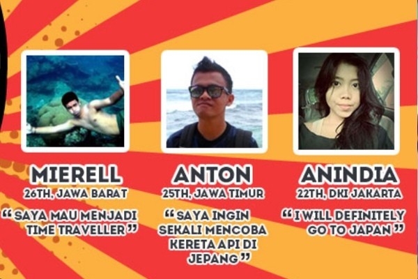 Mengenal 3 Finalis Dream Destination Japan