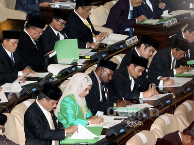 Anggota DPR Periode 2014-2019 Dilantik