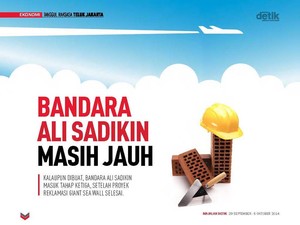 Bandara Ali Sadikin Masih Jauh