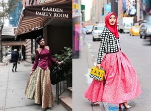 Ketika Tenun Palembang Eksis di Jalanan New York