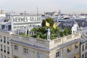 Hermes Punya Taman Rahasia di Atas Gedung, Tempat Kumpulnya Sosialita Dunia