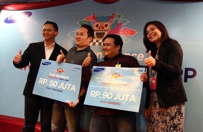 Pemenang Indonesia Next Apps (rachman/detikINET) Pemenang Indonesia Next Apps (rachman/detikINET)