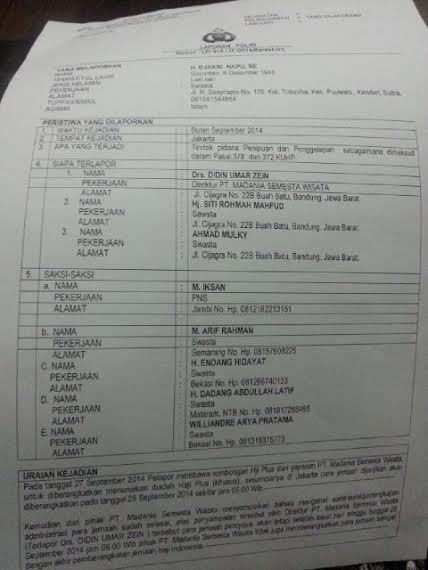 245 Jamaah Haji Khusus Gagal Berangkat ke Tanah Suci