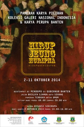 45 Karya Perupa Banten dan Koleksi Galeri Nasional Dipamerkan Hari Ini