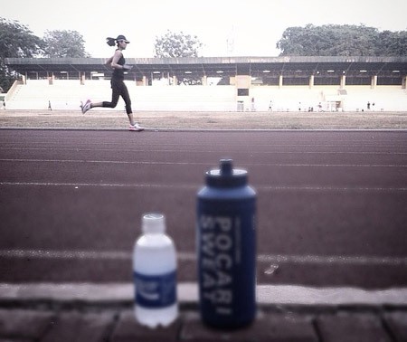 Sigi Wimala Pilih Olahraga Lari Sendirian