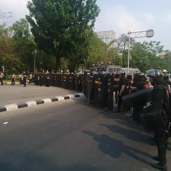 Kapolda Tinjau Lokasi Demo, Minta Korlap FPI Serahkan Diri