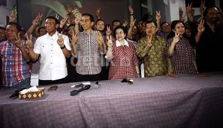 DPR Dikuasai KMP, Jokowi Temui Elite Parpol Pendukung