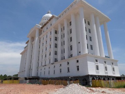 Kantor Bupati yang Belum Digunakan Sudah Rusak, ini Kata Pemkab Rohil